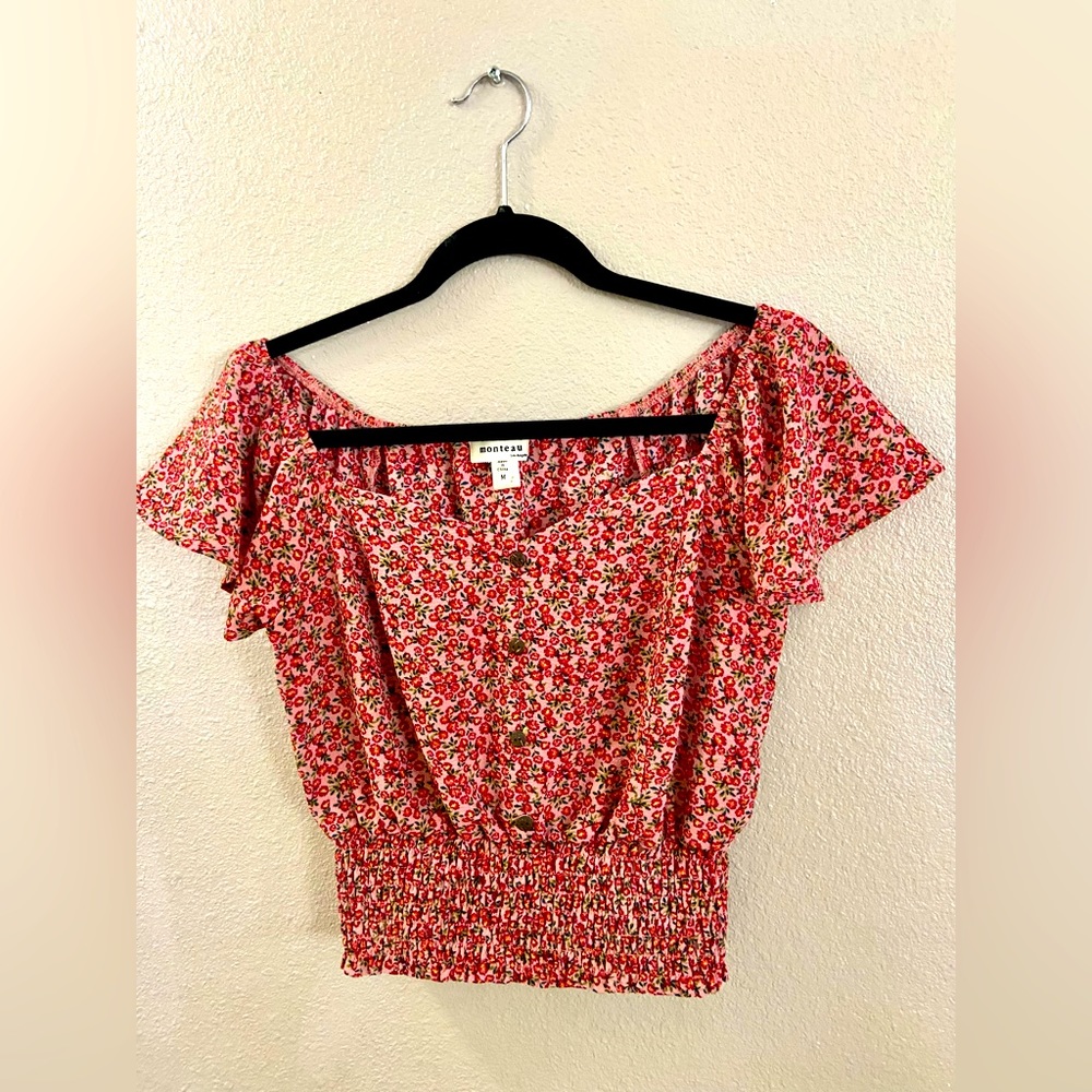 Floral Crop Top